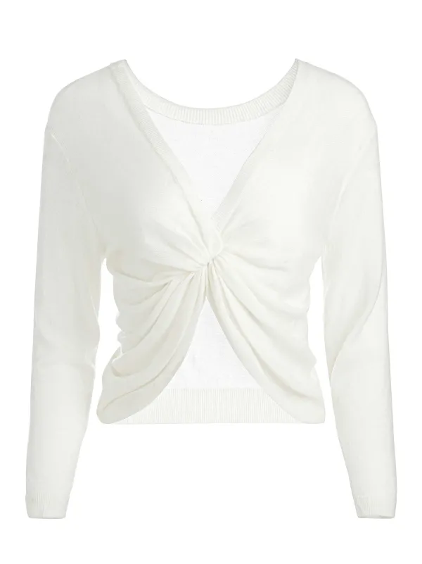 Women Alice and Olivia Akers Reversible Pullover