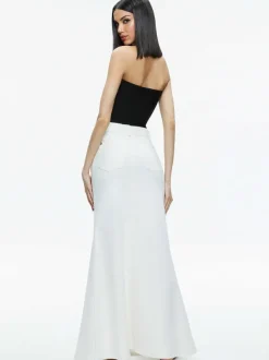 Women Alice and Olivia Alison Full Length Tube Top