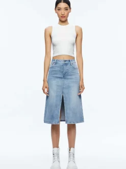 Women Alice and Olivia Amity Sleeveless Cropped Tank