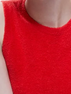 Women Alice and Olivia Amity Sleeveless Cropped Tank
