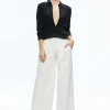 Women Alice and Olivia Anders Vegan Leather Low Rise Pant