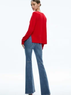 Women Alice and Olivia Angie Pullover