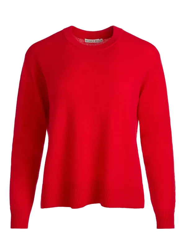 Women Alice and Olivia Angie Pullover