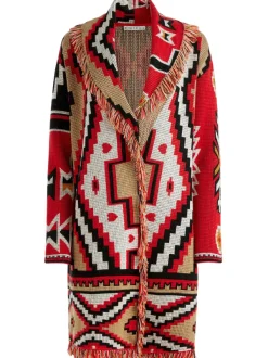 Women Alice and Olivia Astrid Long Cardigan
