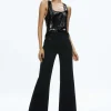 Women Alice and Olivia Avril Sequin Boxy Tank