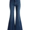 Women Alice and Olivia Beautiful Seamed Wide Leg Jean