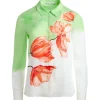 Women Alice and Olivia Brady Slim Button Down