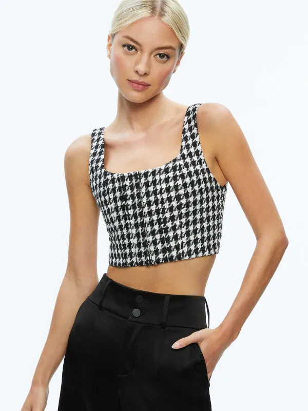 Women Alice and Olivia Breslin Corset Top