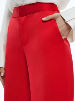 Women Alice and Olivia Calvin Wide Leg Baggy Trouser