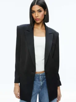Women Alice and Olivia Colley Oversized Blazer