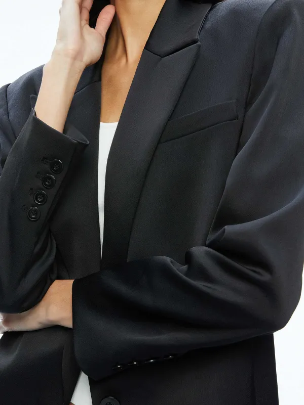 Women Alice and Olivia Colley Oversized Blazer