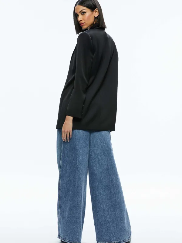 Women Alice and Olivia Colley Oversized Blazer