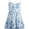 Women Alice and Olivia Daisy Tiered Ruffle Mini Dress