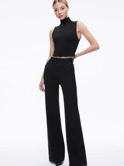 Women Alice and Olivia Deanna High Waisted Bootcut Pant