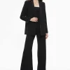 Women Alice and Olivia Denny Notch Collar Boyfriend Blazer