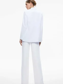 Women Alice and Olivia Denny Notch Collar Boyfriend Blazer