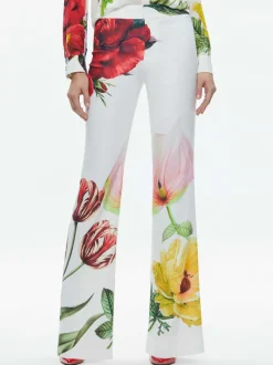 Women Alice and Olivia Denny Notch Collar Boyfriend Blazer + Livi Mid Rise Trouser