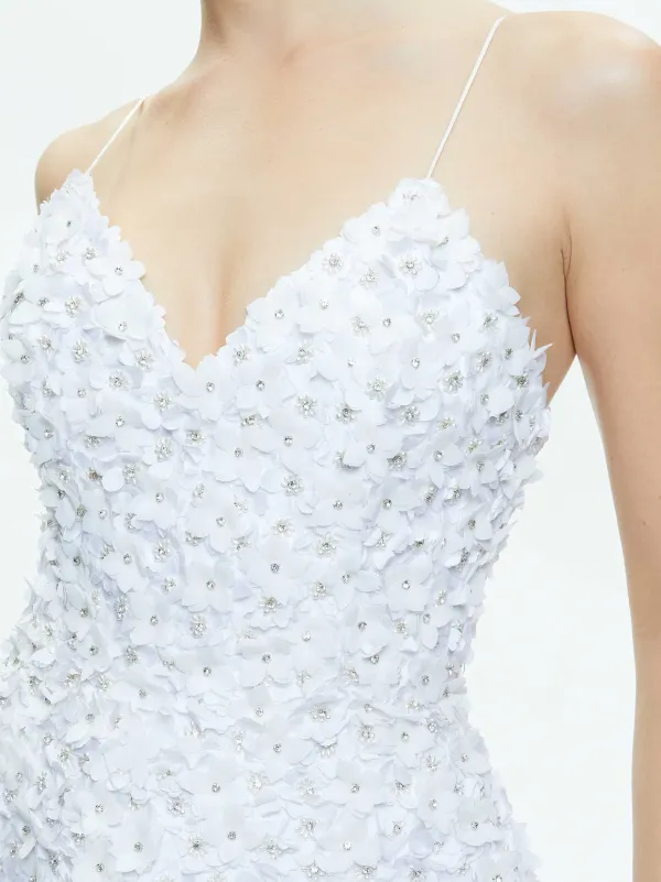 Women Alice and Olivia Domenica Embellished Mini Gown