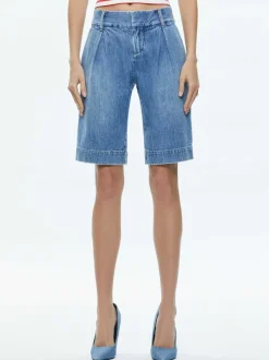 Women Alice and Olivia Eric Low Rise Bermuda Short
