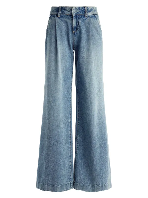 Women Alice and Olivia Eric Low Rise Jean