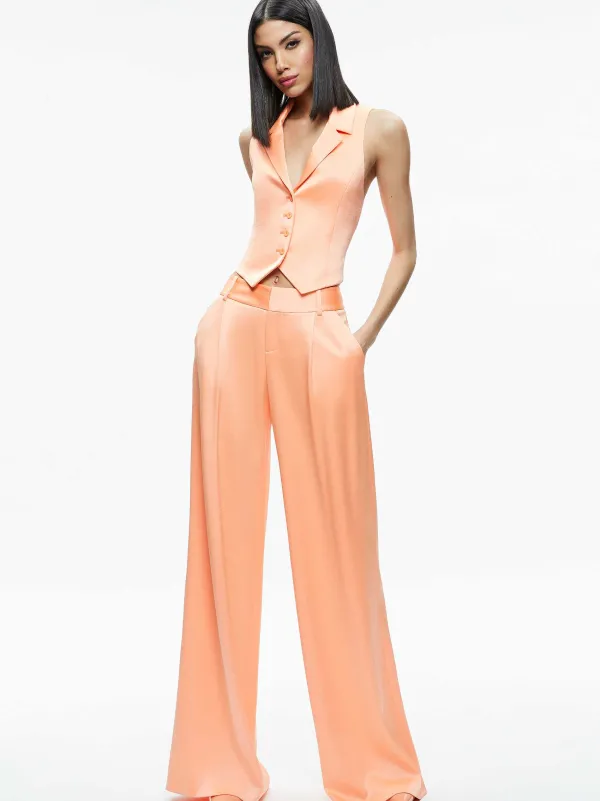 Women Alice and Olivia Eric Low Rise Pant