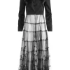 Women Alice and Olivia Everly Tulle Blazer