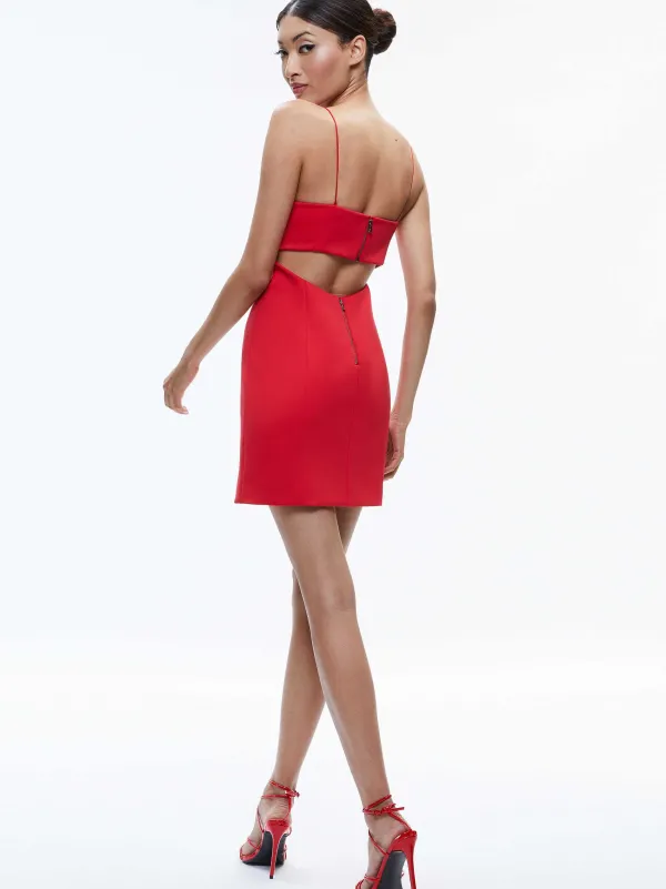 Women Alice and Olivia Fifi Mini Cami Dress
