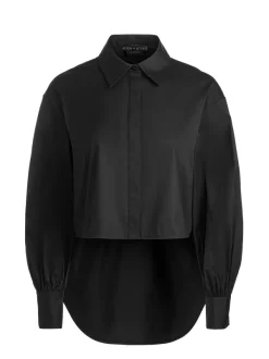 Women Alice and Olivia Finely High-Low Blouse