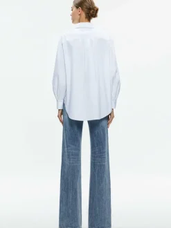 Women Alice and Olivia Finely High-Low Blouse