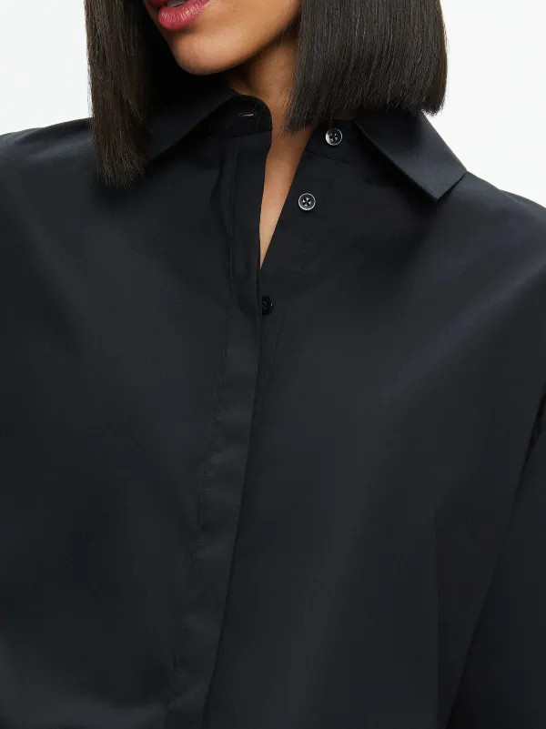 Women Alice and Olivia Finely High-Low Blouse