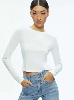 Women Alice and Olivia Fitted Tee