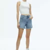 Women Alice and Olivia Han High Rise Wide Waistband Short