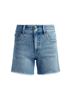 Women Alice and Olivia Han High Rise Wide Waistband Short