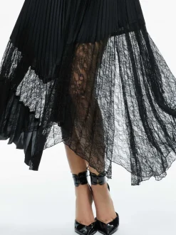 Women Alice and Olivia Hannah Deep V-Neck Scarf Maxi Dress