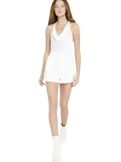 Women Alice and Olivia Harmon Racerback Slip Tank