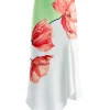 Women Alice and Olivia Harmony Drapey Slit Asymmetric Skirt