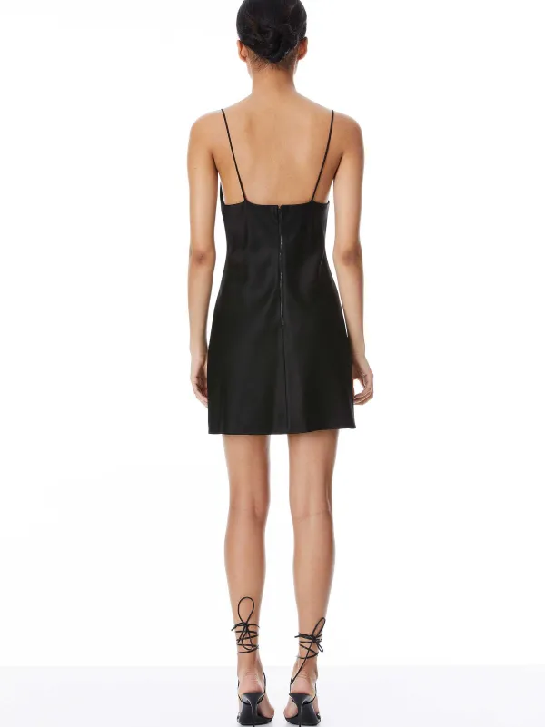 Women Alice and Olivia Harmony Mini Slip Dress
