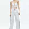 Women Alice and Olivia Izzy Lace Bustier Top