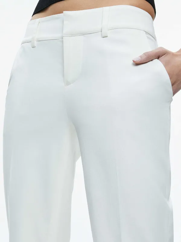 Women Alice and Olivia Janis Low Rise Cropped Flare Pant