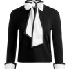 Women Alice and Olivia Justina Pullover