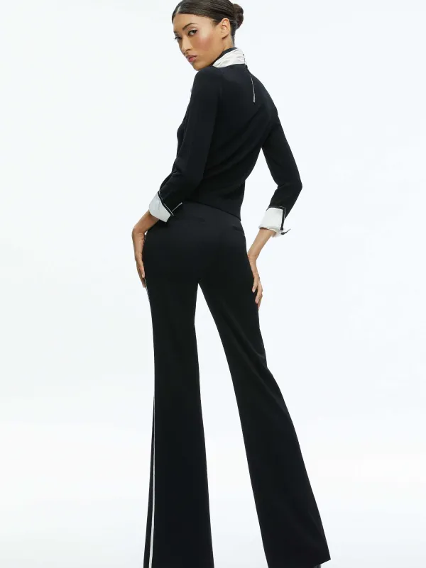 Women Alice and Olivia Justina Pullover