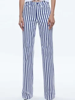 Women Alice and Olivia Keira Mid Rise 70S Bootcut Jean