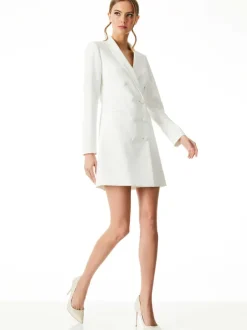 Women Alice and Olivia Kyrie Tuxedo Dress
