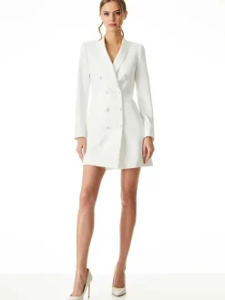 Women Alice and Olivia Kyrie Tuxedo Dress
