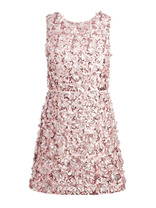 Women Alice and Olivia Lindsey Embellished Mini Gown