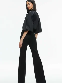 Women Alice and Olivia Lou Bow Button Down