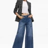 Women Alice and Olivia Macey Fitted Notch Collar Blazer