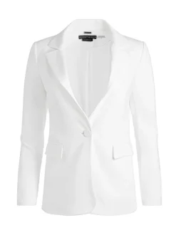 Women Alice and Olivia Macey Slit Sleeve Blazer
