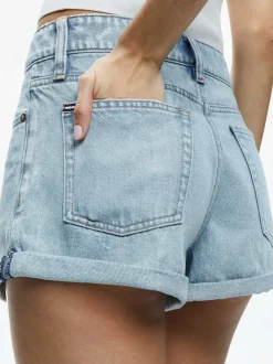 Women Alice and Olivia Maggie Mid Rise Vintage Shorts