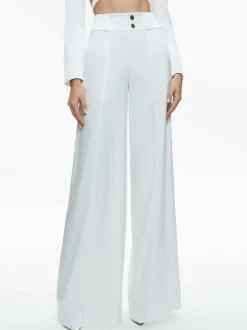 Women Alice and Olivia Mame High Rise Wide Leg Pant